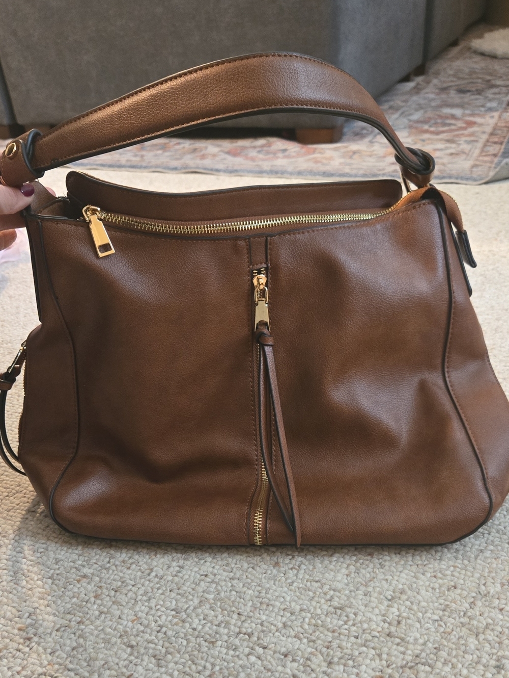 Brown Hobo Bag